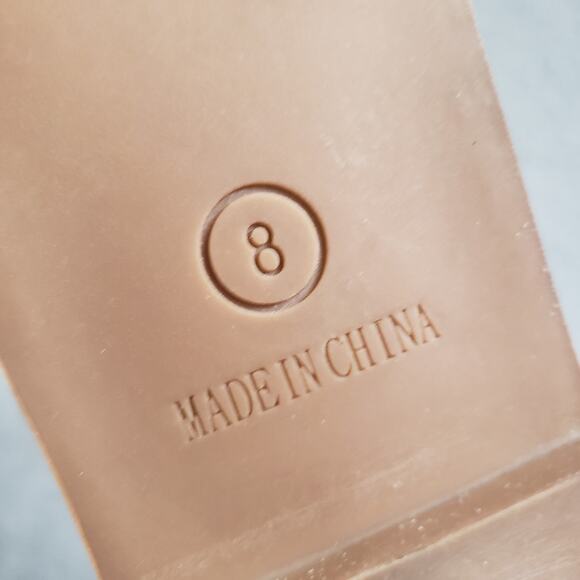 Steve Madden Serbia Slides in‎ Bone Size 8 SMAD-WZ1326 Sandals - Picture 10 of 12